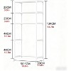 3-Tier Over The Toilet Organizer - Freestanding Metal Storage Shelf for Small Bathrooms - 3 of 4