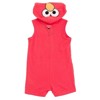 Sesame Street Baby Hooded Cosplay Sleeveless Romper Newborn to Infant - 2 of 4