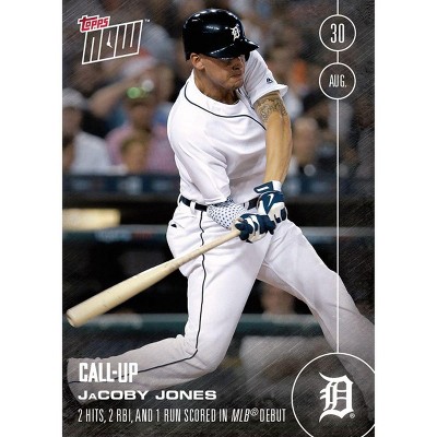 Topps MLB Detroit Tigers Jacoby Jones (Call-Up) #411 Topps NOW Trading Card