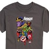 Men's - Marvel - Avengers Vs Thanos Short Sleeve Graphic T-Shirt - 2 of 4
