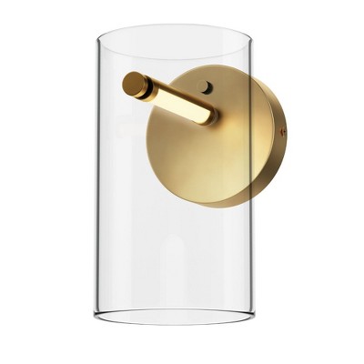ET2 Lighting Polo 1 - Light Wall Light in  Gold