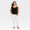 Women's Ruched Tank Top - Ava & Viv™ - 3 of 3
