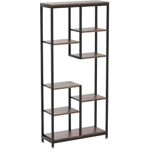 Tribesigns 6-Tier 8-Shelf Open Bookshelf - 1 of 4