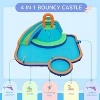 RISOKEYS 4-in-1 Bounce House,Kids Inflatable Water Slide,Water Park Jumping Castle with Water Pool, Slide,Climbing Walls 2 Water Cannons Air Blower - 3 of 4