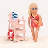 Our Generation Lifeguard Playset & Megaphone for 18" Dolls - image 2 of 4