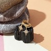 14K Gold Plated S925 Sterling Silver Post Lightweight Drop/Dangle Huggie Earrings for Women - 4 of 4