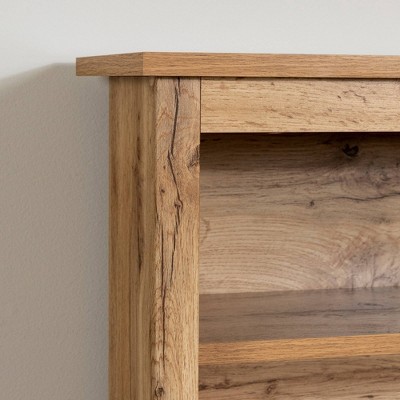 Nordik Oak Twin Wood Headboard with Storage