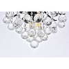 Elegant Lighting Toureg 12 inch black flush mount - 4 of 4