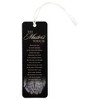 A Master's Touch Midnight Black 6 x 2 Paper Tassel Bookmarks Pack of 12 - 2 of 2
