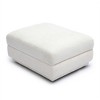 TOV Furniture Perry Chenille Modular Ottoman in Cream - 4 of 4