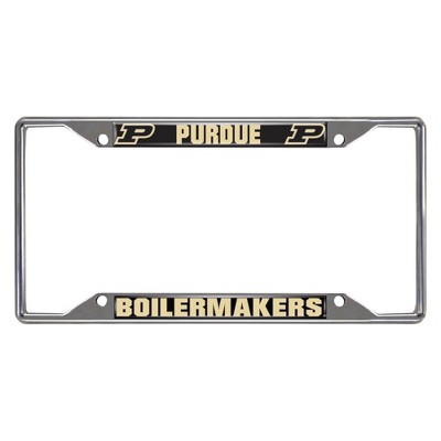 Purdue Boilermakers Metal License Plate NCAA Auto Tag College Vanity Team Sign 