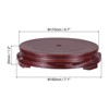 Unique Bargains Round Rotatable Decor Planter Display Stand for Table Lamp Teapot Base - 2 of 4