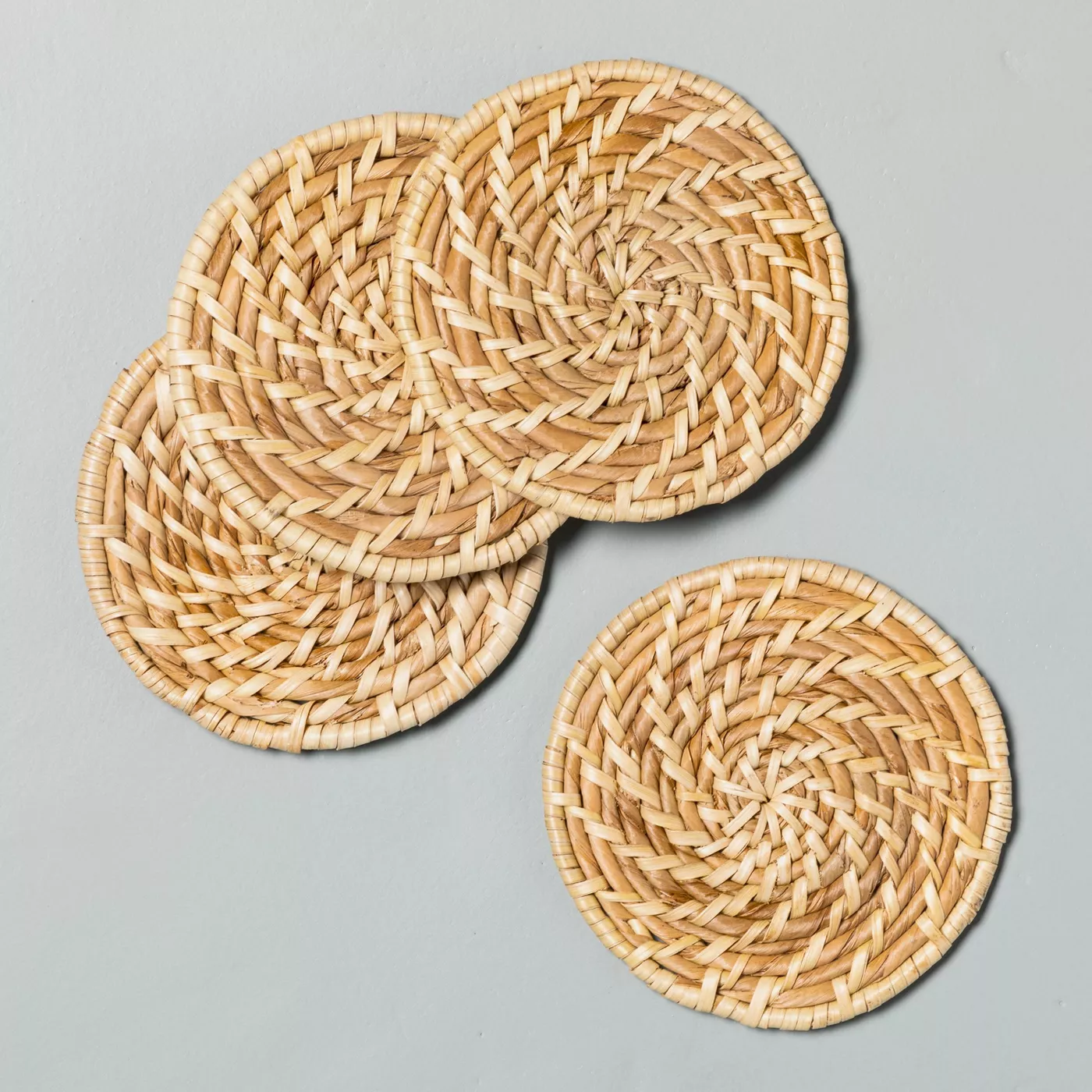 4pk Woven Coaster Set - Hearth & Hand™ with Magnolia - image 1 of 7