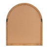 Kate & Laurel All Things Decor 28"X32" Rahfy Arch Framed Wall Mirror Natural - 4 of 4
