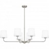 Quoizel Lighting Gallagher 6 - Light Chandelier in  Brushed Nickel - 4 of 4