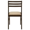 TiramisuBest Walnut Counter Height 5pc Dining Set Walnut Finish Table and 4 Counter Height Chairs - 4 of 4