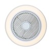 YIYIBYUS 20'' Enclosed Low Profile Round Ceiling Fan with Remote Control - 4 of 4