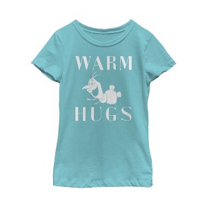 Girl's Frozen 2 Olaf Warm Hugs T-Shirt - 1 of 3