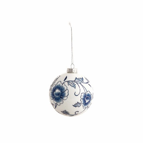 Gallerie II Winter Floral Ornament - image 1 of 4