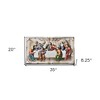 HomeRoots 20" Black And Beige Polyresin Last Supper Decorative Plaque Sculpture - 3 of 4