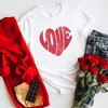 Simply Sage Market Women's Love Heart Short Sleeve Graphic Tee - 3 of 4