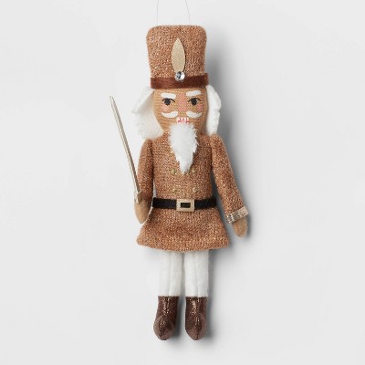 Image of Nutcracker Ballet Fabric Nutcracker Christmas Tree Ornament - Wondershop™