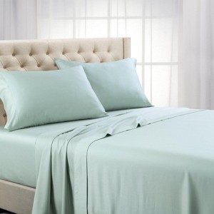 Egyptian Linens Olympic Queen Sheet Set - Solid 600 Thread Count - 1 of 2