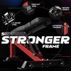 ER KANG Power Cage, 2000LB Squat Rack, Dual Pulley Cable Crossover System, Multi-function Free Weight Home Gym Workout Machine with Attachments - image 4 of 4