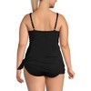 Lands' End Women's Slender Suit Fauxkini One Piece Swimsuit - image 2 of 4