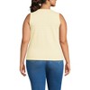 Lands' End Women's Supima Keyhole Tank - 2 of 4