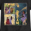 Girls' - Disney - Wish Hope Dream Grid Fitted Short Sleeve Graphic T-Shirt - 2 of 4
