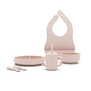 Lalo 6pc Silicone First Bites Full Kit Feeding Set - 1 of 4