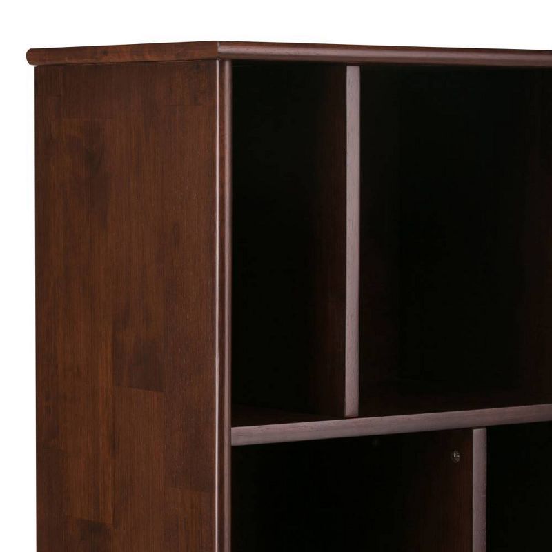 Tierney Solid Hardwood Mid Century Bookcase and Storage Unit  - WyndenHall, 5 of 12