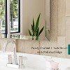Frameless Rectangle Bathroom Mirror, Shatterproof Beveled Edge Glass, Modern Wall Mirror - 4 of 4