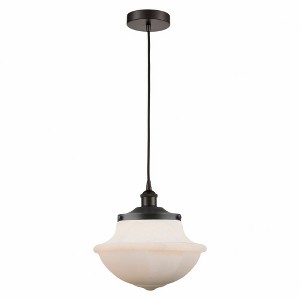Oxford - 1 Light Cord Hung Mini Pendant In Modern Style-12.13 Inches Tall and 11.75 Inches Wide - 1 of 1