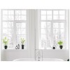Vynxaria Double Door Wall-Mounted Bathroom Mirror: 31.5" x 23.5" Medicine Cabinet with Modern Design and Quiet Hinges. - 4 of 4