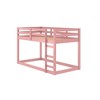 Twin Size Loft Bed with Rails and Ladder for Bedroom - 3 of 4