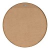 Kate and Laurel Zayda Metal Round Mirror, 24" Diameter, Gold - 3 of 4