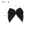 Unique Bargains Fabric DIY Gift Packaging Accessories Satin Mini Ribbon Bows 150 Pcs - 2 of 4