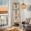 Hommoo 5-Tier Corner Shelf, 70" Tall Corner Ladder Shelf Small Bookshelf - 4 of 4