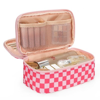 Paaaawaters Small Makeup Bag, Travel Cosmetic Bag Make Up Pouch, Small Makeup Organizer Bag for Women
