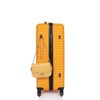 Wooakway 3 Piece Luggage Sets ABS Lightweight Suitcase with Two Hooks Spinner Wheels TSA Lock - 3 of 4