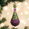 Old World Christmas Bunch of Lavender Glass Blown Ornament for Christmas Tree, Handcrafted Holiday Decoration, Garden Collection - 2 of 4