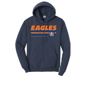 Adult Ridgeline Academy 7-12 Eagles Name & Graphic Classic Fleece