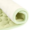 Unique Bargains Memory Foam Ultra Soft Non-slip Water Absorbent Quick Dry  Bathroom Mats Light Green 16 X 24 : Target