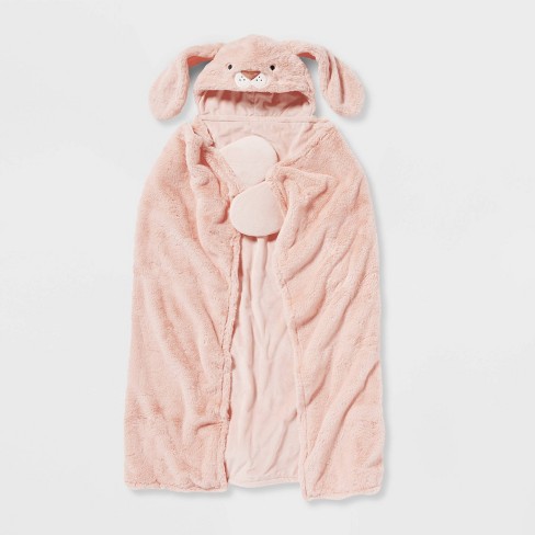 Bunny hooded online blanket