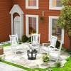 WestinTrends All-Weather Outdoor Patio Poly Classic Porch Rocking Chair (Set of 4) - 2 of 2