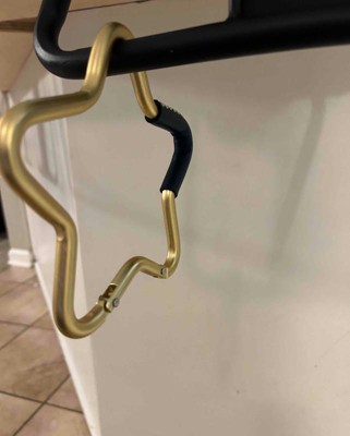 KidCo Stroller Star Hook - Gold/Navy Leather