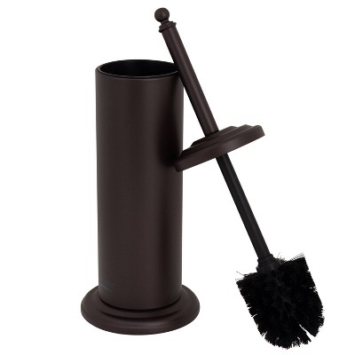 Metal Oil Rubbed Toilet Brush And Holder Set Bronze - Threshold™