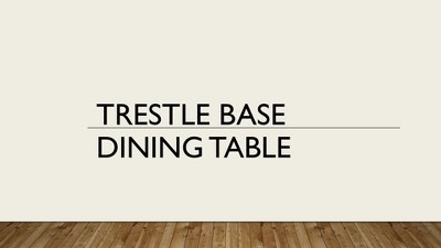 Florence 26.7" Square Weathered Gray Farmhouse Trestle Dining Table